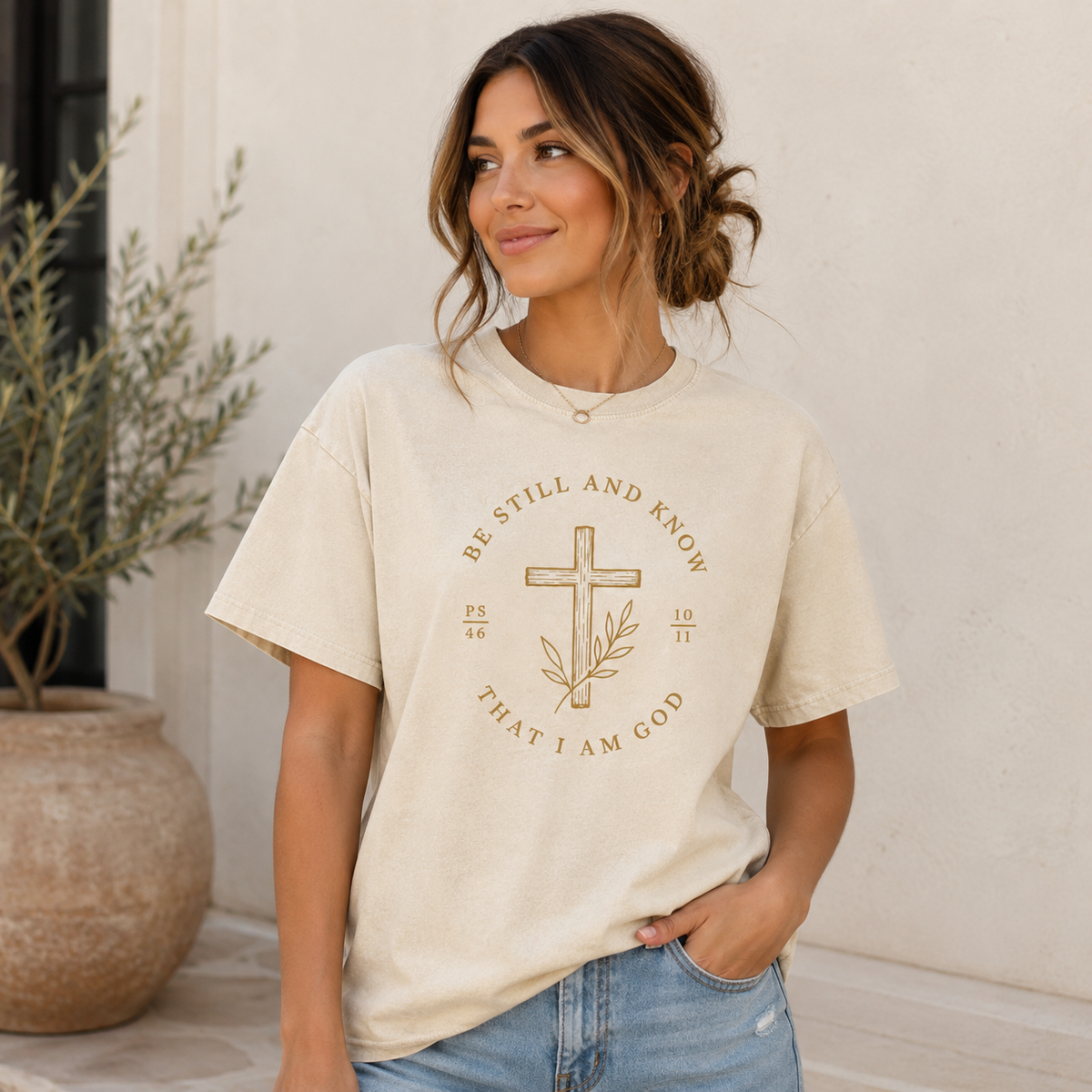 Psalms 46:10-11 Tee