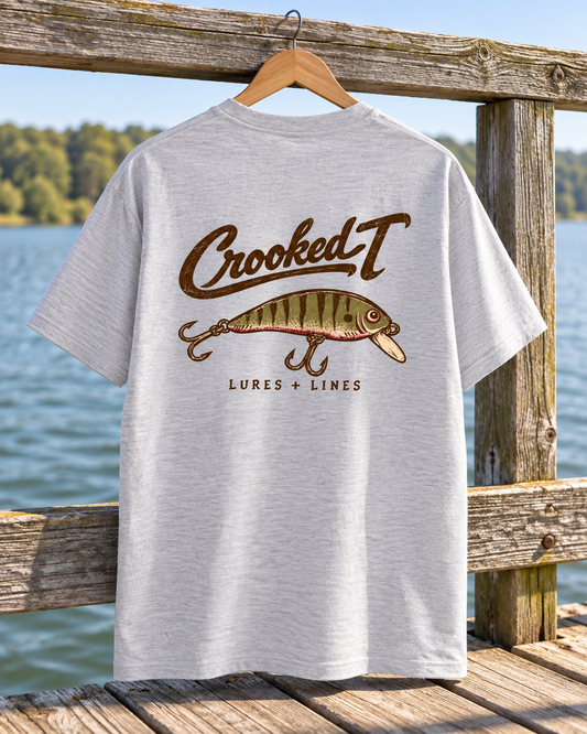 Lines + Lures Tee