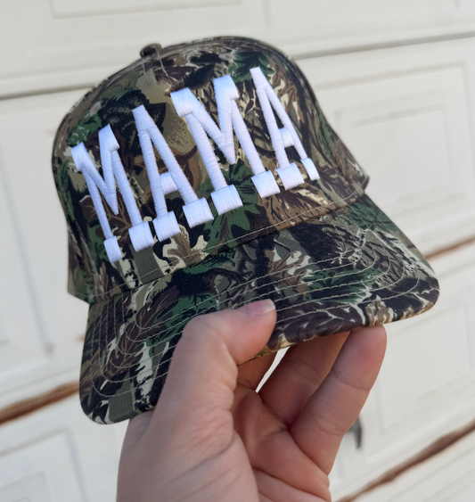 Mama Camo 3D Hat