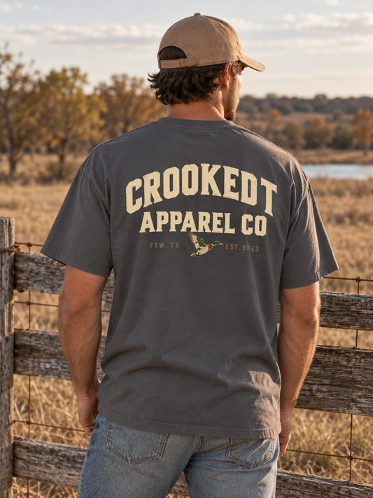 Crooked T Logo Tee