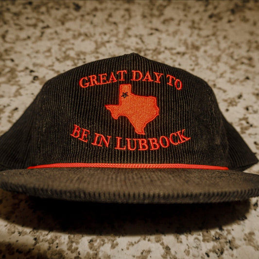 Black Great Day To Be In Lubbock